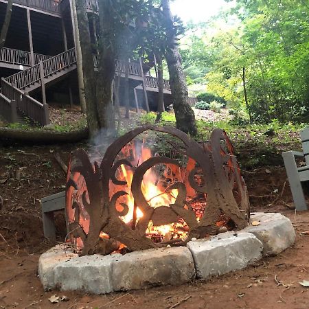 Cozy Creekfront Family Cabin-Pet Friendly -Gamerm-Hot Tub Hiawassee Exterior foto